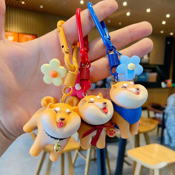Shiba Inu Love Carabiner Clip Hook Keychains 360x