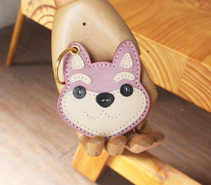 Shiba Inu Love Genuine Leather Handbag Accessories-Accessories-Accessories, Dogs, Shiba Inu-5