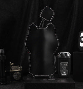 Shiba Inu Love Large Genuine Leather Keychains-Accessories-Accessories, Dogs, Keychain, Shiba Inu-43