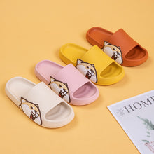 Load image into Gallery viewer, Shiba Inu Love Multicolor Slippers-Footwear-Dogs, Footwear, Shiba Inu, Slippers-10