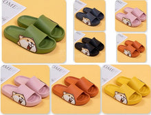 Load image into Gallery viewer, Shiba Inu Love Multicolor Slippers-Footwear-Dogs, Footwear, Shiba Inu, Slippers-17