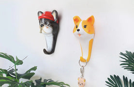 Shiba Inu Love Multipurpose Large Wall Hook-Home Decor-Bathroom Decor, Dogs, Home Decor, Shiba Inu, Wall Hooks-17