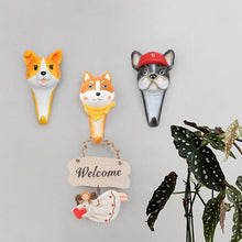 Load image into Gallery viewer, Shiba Inu Love Multipurpose Wall HookHome Decor