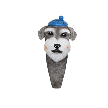 Shiba Inu Love Multipurpose Wall HookHome DecorMini Schnauzer - 1 pc