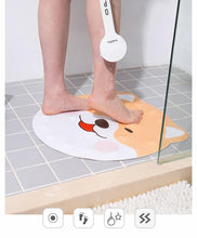 Load image into Gallery viewer, Shiba Inu Love Non-Slip Bathroom Shower MatHome Decor
