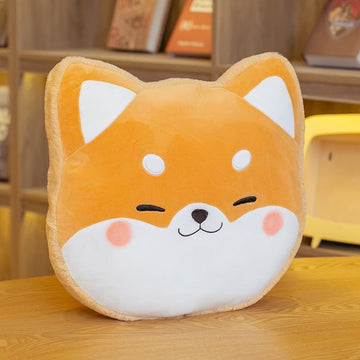 Shiba Inu Love Plush Seating Cushion 360x