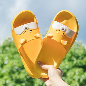 Shiba Inu Love Rubber Slippers-Footwear-Dogs, Footwear, Shiba Inu, Slippers-3