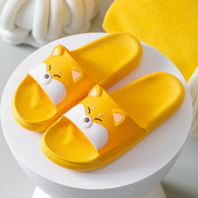 Load image into Gallery viewer, Shiba Inu Love Rubber Slippers-Footwear-Dogs, Footwear, Shiba Inu, Slippers-Shiba Inu-5-9