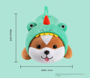 Image of the size of Shiba Inu tissue box in the most adorable Shiba Inu loving design