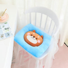 Load image into Gallery viewer, Shiba Inu Love Stuffed Plush Floor / Chair CushionHome DecorBlue Square