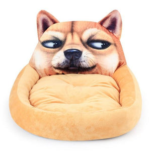Shiba Inu Themed Pet BedHome DecorShiba InuSmall