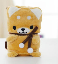 Load image into Gallery viewer, Shiba Inu Travel Blanket - Soft Plush and PP Cotton Material-Soft Toy-Blankets, Dogs, Home Decor, Shiba Inu-3