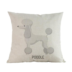 Side Profile American Pit bull Terrier Cushion CoverCushion CoverOne SizePoodle