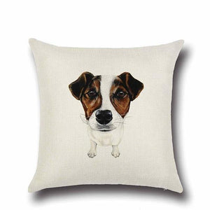 Simple Basset Hound Cushion CoverHome DecorJack Russell Terrier