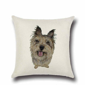Simple Doggo Love Cushion CoversHome DecorYorkshire Terrier / Yorkie - Option 2