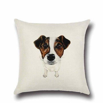 Simple Jack Russell Terrier Love Cushion Cover Home Decor Riancy Jack Russell Terrier 857553 360x