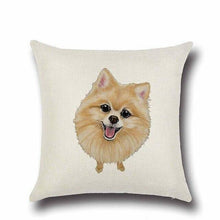 Load image into Gallery viewer, Simple Pug Love Cushion CoverHome DecorPomeranian