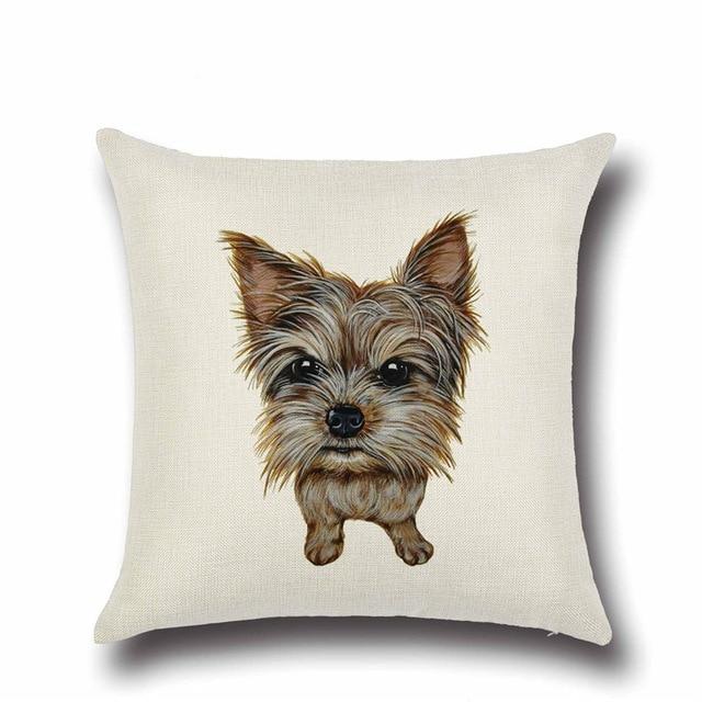 Simple Yorkshire Terrier / Yorkie Love Cushion CoverHome DecorYorkshire Terrier / Yorkie - Option 1