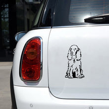 Load image into Gallery viewer, Sitting Cocker Spaniel Vinyl Car Stickers-Car Accessories-Car Accessories, Car Sticker, Cocker Spaniel, Dogs-4