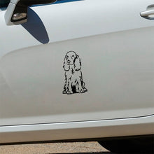 Load image into Gallery viewer, Sitting Cocker Spaniel Vinyl Car Stickers-Car Accessories-Car Accessories, Car Sticker, Cocker Spaniel, Dogs-5
