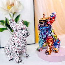 Load image into Gallery viewer, Sitting French Bulldog Design Multicolor Large Resin Statues-Home Decor-Dogs, French Bulldog, Home Decor, Statue-1