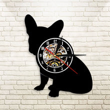 Load image into Gallery viewer, Sitting French Bulldog Love Wall Clock-Home Decor-Dogs, French Bulldog, Home Decor, Wall Clock-10