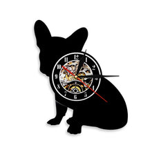 Load image into Gallery viewer, Sitting French Bulldog Love Wall Clock-Home Decor-Dogs, French Bulldog, Home Decor, Wall Clock-4
