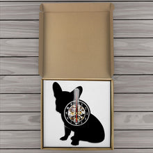 Load image into Gallery viewer, Sitting French Bulldog Love Wall Clock-Home Decor-Dogs, French Bulldog, Home Decor, Wall Clock-9
