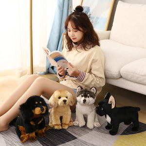 Sitting Tibetan Mastiff Stuffed Animal Plush Toy-Soft Toy-Dogs, Home Decor, Stuffed Animal, Tibetan Mastiff-3