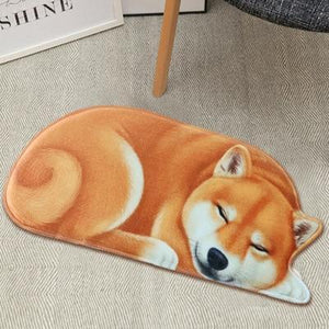 Sleeping Beagle Floor RugMatAkita / Shiba InuSmall