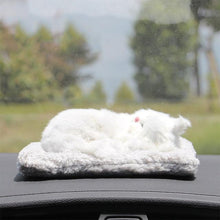 Load image into Gallery viewer, Sleeping Cavalier King Charles Spaniel Car Air FreshenerCar AccessoriesWhite Cat