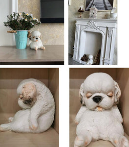 Sleeping English Bulldog Garden Statue-Home Decor-Dogs, English Bulldog, Home Decor, Statue-14