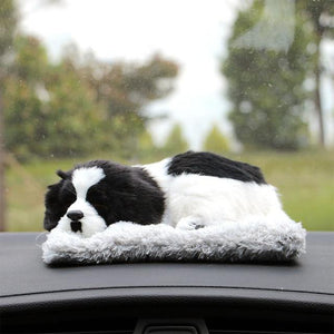 Sleeping Husky Car Air FreshenerCar AccessoriesBorder Collie