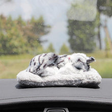 Load image into Gallery viewer, Sleeping Husky Car Air FreshenerCar AccessoriesGray Cat
