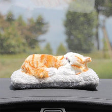 Load image into Gallery viewer, Sleeping Husky Car Air FreshenerCar AccessoriesOrange Cat