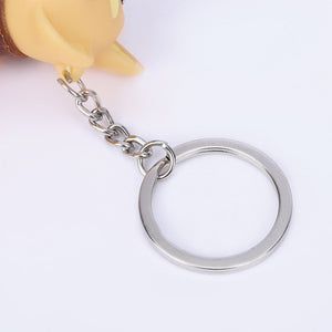 Smiling Bull Terrier Love Keychain-Accessories-Accessories, Bull Terrier, Dogs, Keychain-14