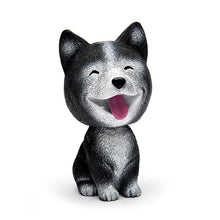 Load image into Gallery viewer, Smiling Dogs Resin Bobble HeadsCarHusky