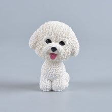 Load image into Gallery viewer, Image of a smiling Bichon Frise bobblehead