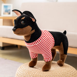 Snuggle up with the Cutest Dog Stuffed Animals - Available in 9 Breeds-Soft Toy-Dogs, Stuffed Animal-Chihuahua - Black-Small-5
