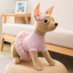 Snuggle up with the Cutest Dog Stuffed Animals - Available in 9 Breeds-Soft Toy-Dogs, Stuffed Animal-Chihuahua - Fawn-Small-6