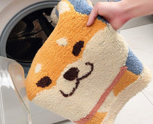 Load image into Gallery viewer, Softest and Super-Absorbent Shiba Inu Bathroom Mat-Home Decor-Bathroom Decor, Dogs, Home Decor, Shiba Inu-5