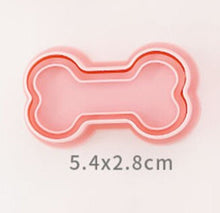 Load image into Gallery viewer, Image of a super cute bone cookie cutter