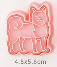 Load image into Gallery viewer, Image of a super cute shiba inu cookie cutter