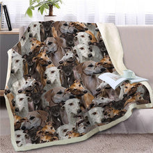 Load image into Gallery viewer, Some of the English Bulldogs I Love Warm Blanket - Series 1-Home Decor-Blankets, Dogs, English Bulldog, Home Decor-Whippet / Grey Hound-Medium-16