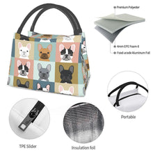 Load image into Gallery viewer, Some of the French Bulldogs I Love Insulated Lunch Bag-Accessories-Accessories, Bags, Dogs, French Bulldog, Lunch Bags-7