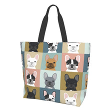 Load image into Gallery viewer, Some of the French Bulldogs I Love Large Shoulder Bag-Accessories-Accessories, Bags, Dogs, French Bulldog-10