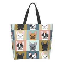 Load image into Gallery viewer, Some of the French Bulldogs I Love Large Shoulder Bag-Accessories-Accessories, Bags, Dogs, French Bulldog-2