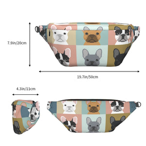 Some of the French Bulldogs I Love Sling Bag-Accessories-Accessories, Bags, Dogs, French Bulldog-11