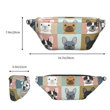 Load image into Gallery viewer, Some of the French Bulldogs I Love Sling Bag-Accessories-Accessories, Bags, Dogs, French Bulldog-5