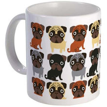 Load image into Gallery viewer, Some of the Pugs I Love Coffee MugMugPugs of All Coats11oz